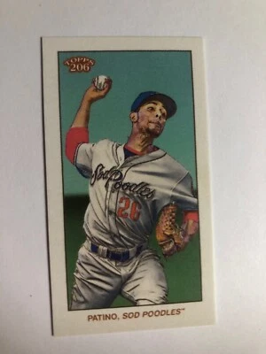 2020 Topps 206 T206 Online Exclusive Piedmont Back Luis Patino Sod Poodles 25 - Image 1 of 2