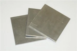 Placa cuadrada de aluminio 160 x 160 x 10 T6 7075 grado aeroespacial - Imagen 1 de 3