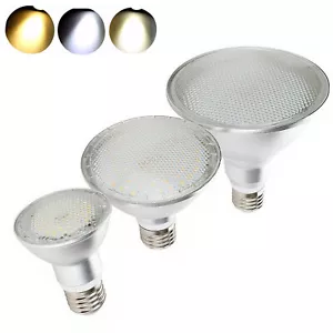 Bombilla de foco LED regulable E27 PAR20 PAR30 PAR38 14W 24W 30W Blanco 220V - Imagen 1 de 15
