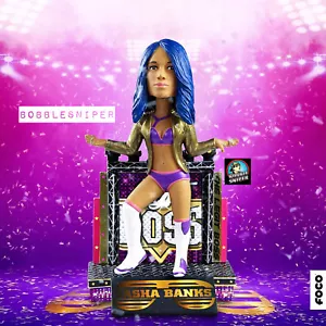 SASHA BANKS WWE "The Legit Boss" WrestleMania Exclusive Wrestling WWF Bobblehead - Bild 1 von 12