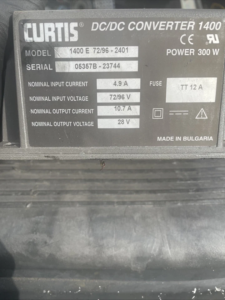 Convertidor Curtis de alta potencia DC-DC Foto 1 de 3