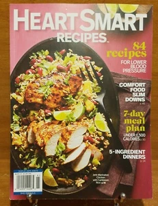 Heart Smart Recipes 2019 Lower Blood Pressure 84 Recipes 7 Day Meal Plan, NEW - Picture 1 of 2