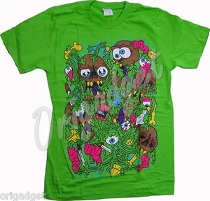 RAPPER RAPPER SHIRT MONSTERS RAP T SHIRT 691 GREEN M - Picture 1 of 1