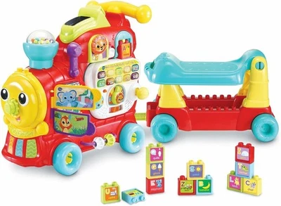 VTech 547807 Edo Maxi Treno Cavalcabile Trenino Elettrico e Multiattività 7in1co - Immagine 1 di 4