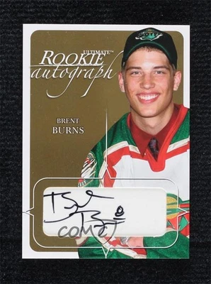 2003-04 ITG Ultimate Memorabilia 4th Edition Gold /20 Brent Burns Rookie Auto RC - Image 1 of 2