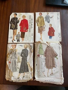 Woman's 1950's Sewing patterns x4 total - Sold as a set - Picture 1 of 6
