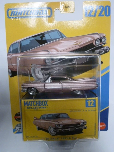 MATCHBOX COLLECTORS 1959 CADILLAC COUPE DEVILLE - Photo 1/1