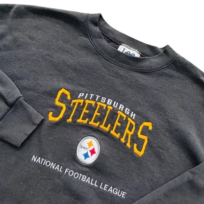 Sudadera de Colección Lee Sport Hecha en EE. UU. Pittsburgh Steelers NFL Bordada XL Foto 1 de 4