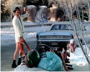 RANDY QUAID FIRMADO 8X10 JSA AUTÉNTICO TÍO EDDIE CHEVY CHASE VACACIONES DE NAVIDAD - Imagen 1 de 2
