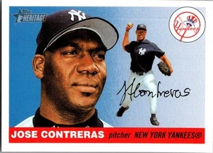 2004 Topps Heritage #53 Jose Contreras - Picture 1 of 2