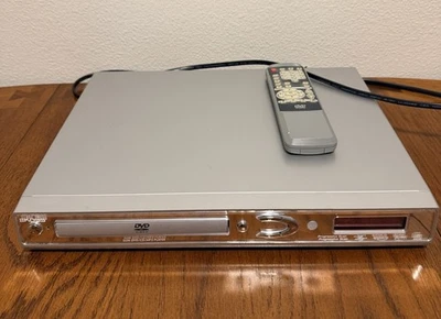 Koss DVD / CD / MP3 Player KS3112 Slim Silver GENUINE OEM Video, Remote, Tested - Image 1 of 4