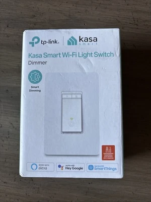 TP-LINK Kasa Smart Wi-Fi Light Switch With Dimmer HS220 - Image 1 of 4