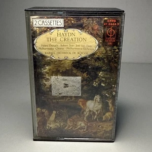 Haydn, The Creation - Donath/Tear/De Burgos - 2 x Oratorio Cassette Tapes - Picture 1 of 4