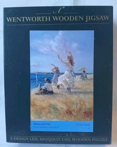 Wentworth Skirts and Tails Judy Talacko 250 Piece Jigsaw Puzzle Art Rare Beach - Picture 1 of 15