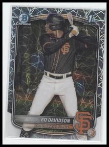 Láser Bowman Chrome #BCP-206 2025 Bo Davidson Prospects - Imagen 1 de 2