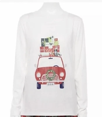 Jammies For Your Families Pajama Top Womens Sz Large Gift Package In Truck Motif - Image 1 of 4