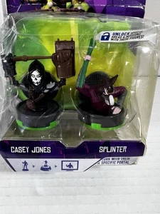 2014 TMNT Casey Jones & Splinter Figuren für Hero Portal Videospiel - Bild 1 von 9