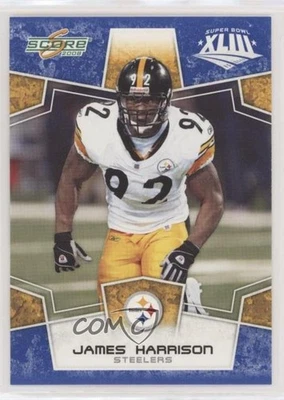 2008 Score Factory Set Blue James Harrison #255 Rookie RC - Image 1 of 2
