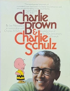 Charlie Brown & Charlie Schulz by Lee Mendelson Hardcover First Printing VG - Foto 1 di 7