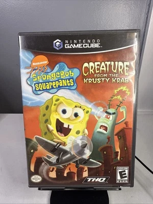 SpongeBob SquarePants: Creature from the Krusty Krab (GameCube, 2006) NO MANUAL - Image 1 of 4