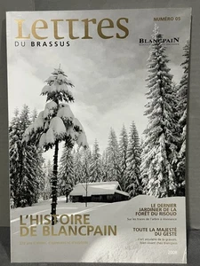 Blancpain Lettres Du Brassus Ausgabe 5 Uhrmacher Französisch Sammelbuch - Bild 1 von 11