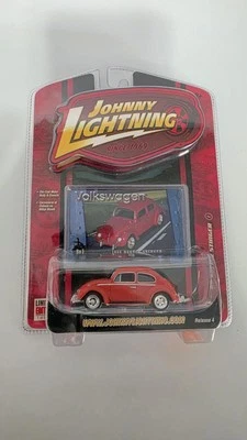 Johnny Lightning Volkswagen VW Series 65 Beetle Stinger Red 1/64 limited edition - Image 1 of 2