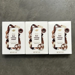 3x Dove Limited Edition Holiday Treats HOT COCOA SWIRL Beauty Bar 5oz Seife - Bild 1 von 6