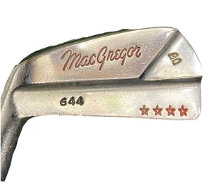 Left-Handed MacGregor 644 2 Iron LH Men's Stiff Steel 38.5" Nice Leather Grip - Picture 1 of 11