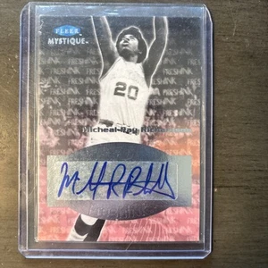 2012 Fleer Retro 1999-00 Mystique Fresh Ink Micheal Ray Richardson #MFI-MR Auto - Imagen 1 de 1