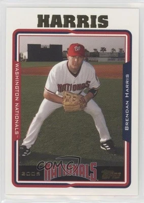 2005 Topps Washington Nationals Box Set Brendan Harris #14 - Image 1 of 2