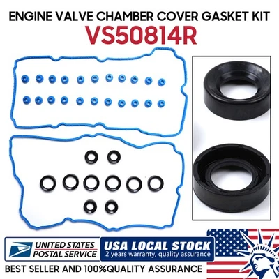 Valve Cover Gasket Set VS50814R For 2015-2019 Ford Transit 150 250 350 350 HD V6 - Изображение 1 из 4