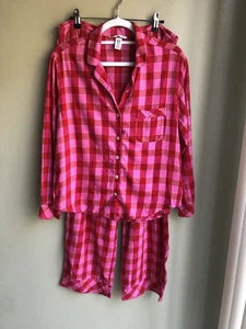 Victoria's Secret The Flannel PJ Long Sleeve Top/Pant Set Size: S - Picture 1 of 15