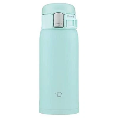 SM-SF36-AM ZOJIRUSHI Termo Botella Agua Taza Acero Inoxidable 360ml Azul Menta Foto 1 de 4