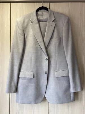 Brook Taverner Light Grey Two-Piece Washable Suit - 46" Chest 36" Regular - Image 1 of 4