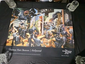 Thomas Hart Benton Hollywood Poster Das Nelson-Adkins Museum of Art Kansas City - Bild 1 von 5