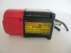 Fanuc Servo Motor B0.5/3000 A06B-0113-B075:0008 - Picture 1 of 6