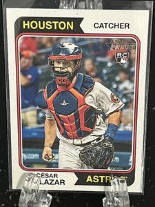 CESAR SALAZAR-----2023 TOPPS Heritage-----novato---houston astros--envío gratuito - Imagen 1 de 2