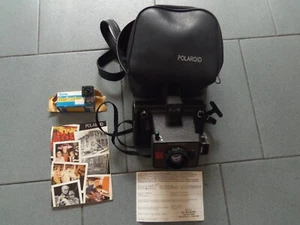 POLAROID EE33 LAND CAMERA POLATRIPLET CUSTODIA ORIGINALE 1977+ ISTRUZIONI+FLASH - Foto 1 di 23