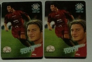 CARD FRANCESCO TOTTI - CALLING CARD 1997/98 PANINI - Foto 1 di 1