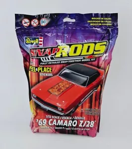 2008 Revell Snap Rods '69 Camaro Z/28 1/32 Scale Plastic Model Kit Chevy Sealed! - Picture 1 of 7