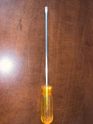 Vintage CRESCENT Screwdriver 247-6 Slotted, 8", Made In USA - Image 1 of 4