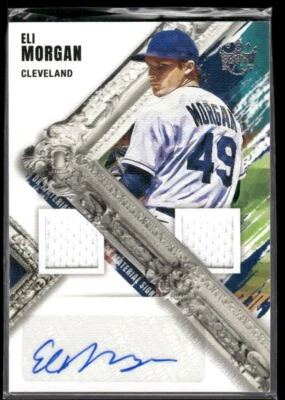 #DMS-EM Eli Morgan 2022 Panini Diamond Kings DK Materials Signatures - Image 1 of 2