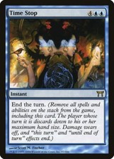 Time Stop Champions of Kamigawa NM Blue Rare MAGIC THE GATHERING CARD ABUGames