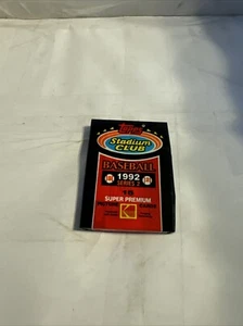 Topps Stadium Club Serie 2 1992 paquete sellado de 15 tarjetas de jugador - Imagen 1 de 3