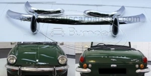 Triumph Spitfire MK3 (1967-1970) and Triumph GT6 MK2 (1968-1970) bumpers NEW - Picture 1 of 4