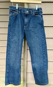 Vintage Wrangler Boys Blue Jeans 14 Husky (30x35) - Picture 1 of 13