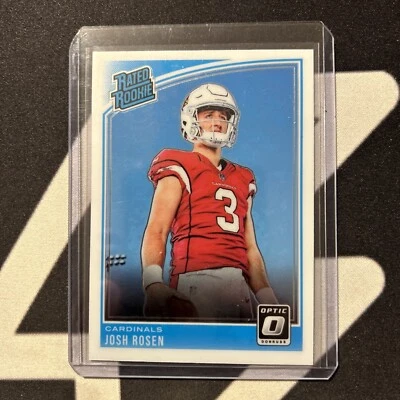 2018 Optic Rated Rookie Josh Rosen Arizona Cardinals #152 - Image 1 of 2