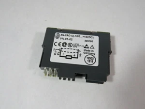 Moeller XN-2AO-U-10-0-10VDC Analog Output Module XI/ON 24 VDC 2AO USED - Picture 1 of 3