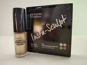 REVLON PHOTO READY INSTA SCULPT & REVLON COLORSTAY ENDLESS GLOW HIGHLIGHTER - Picture 1 of 3