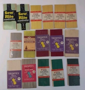 NOS Vintage Nahtbindung 16 Stück neu mit Umschlägen unbenutzt New Old Stock - Bild 1 von 5